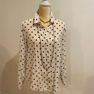 COPY - C Wonder xl Black and White Blouse